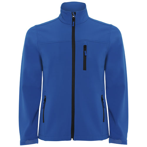 Veste promotionnelle Softshell Homme Antartida ROLY Bleu royal